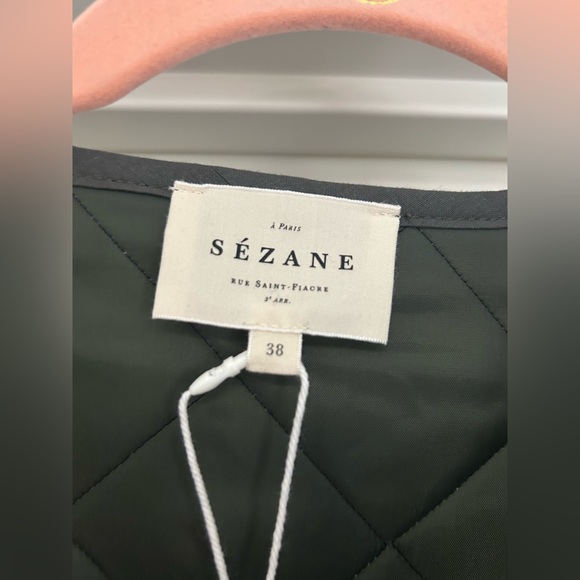 Sezane Farel Plaid Jacket - Picture 3 of 5